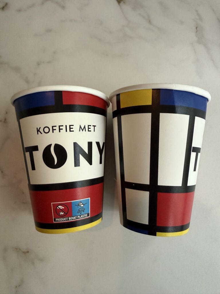 Home Bedrukte koffiebeker met logo